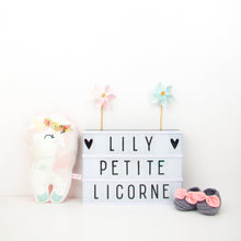Doudou Lily - La Licorne